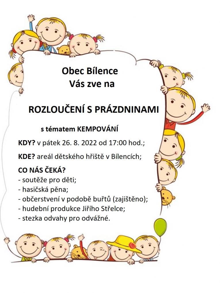 Rozloučení s prázdninami